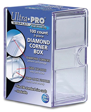 Diamond Corner 100+ Card Storage Box