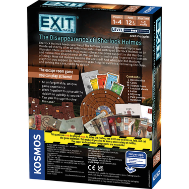 The back of the game box. 