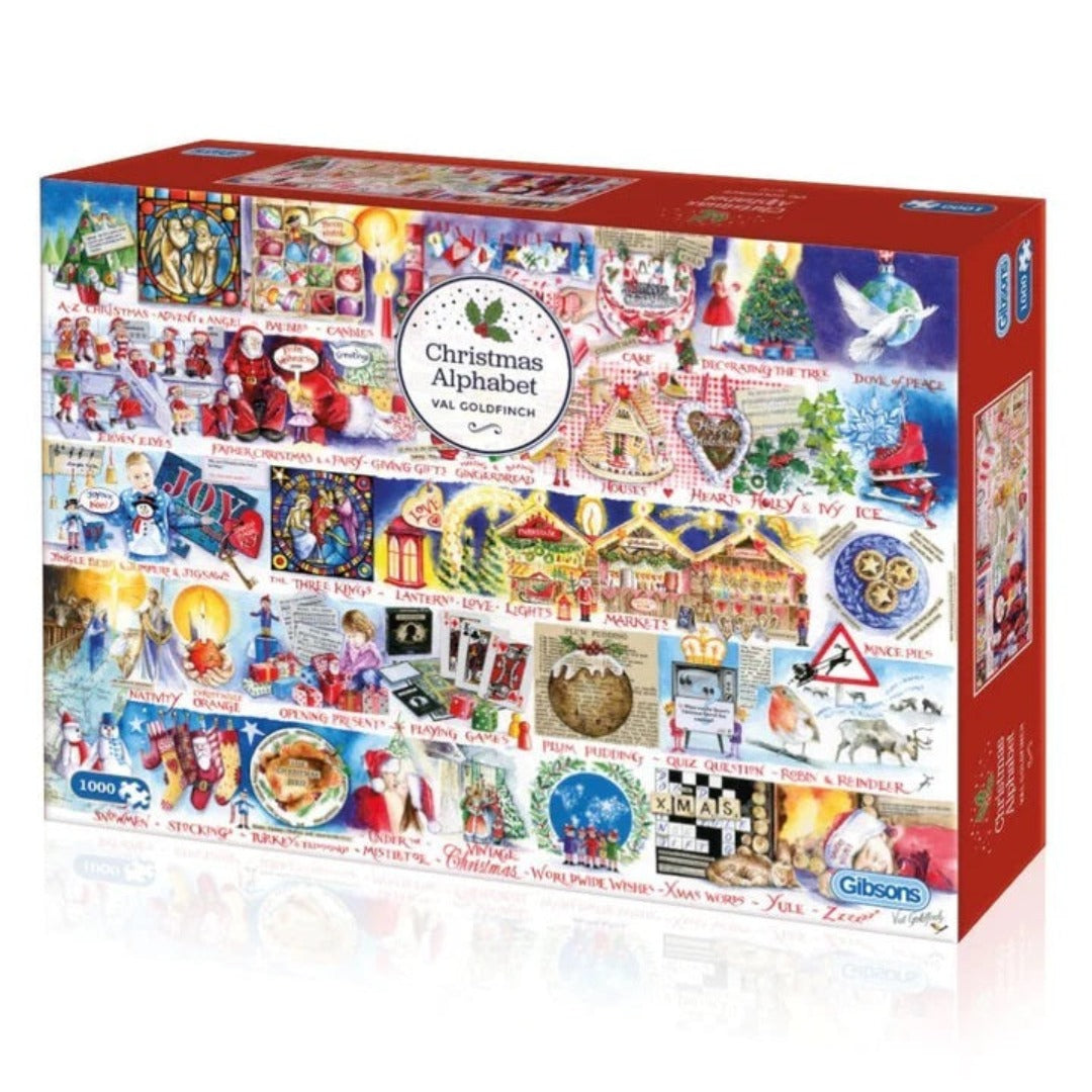 Puzzle: 1000 Christmas Alphabet – Improbable Escapes